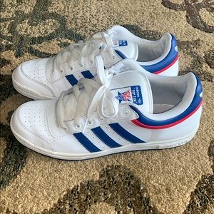 White Adidas Top Ten Low